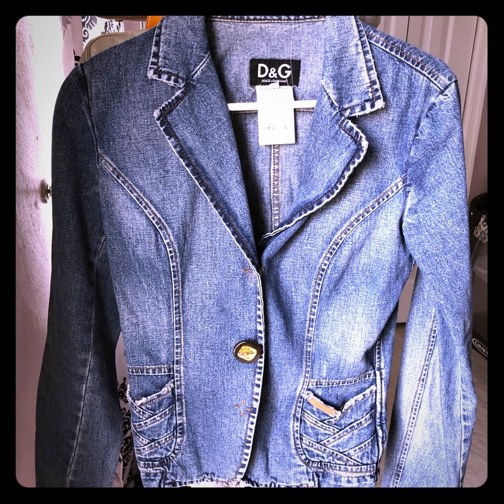 Dolce and Gabbana denim jacket